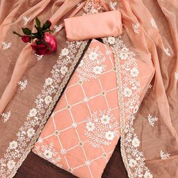 KALINI Embroidered Unstitched Dress Material-image-78