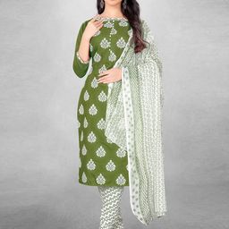 MANVAA Ethnic Motifs Printed Unstitched Dress Material-image-4