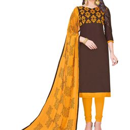 MANVAA Embroidered Unstitched Dress Material-image-42