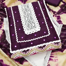 KALINI Printed Pure Cotton Unstitched Dress Material-picture-49