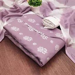 LeeliPeeri Designer Printed Unstitched Dress Material-57