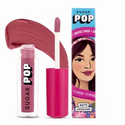 SUGAR POP Smudge Proof & Long lasting Matte Lipcolour 1.6ml - Petal 21-60