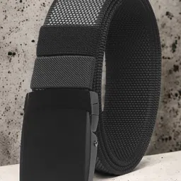 ZORO Men Textured Canvas Reversible Belt-image-72