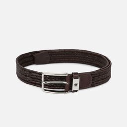 Louis Philippe Sport Men Textured Genuine Leather Formal Belt-image-94