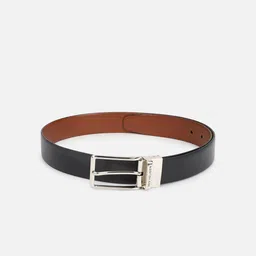 Van Heusen Men Black Leather Formal Belt-image-61