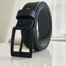 Roadster Men Black Artificial Leather Formal Belt-image-41