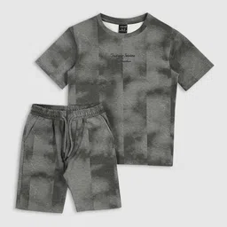 CAVIO Boys Printed T-shirt with Shorts-22