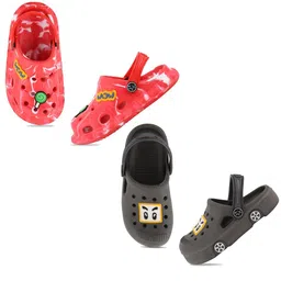Smartots Kids Pack Of 2 Printed Croslite Clogs-53