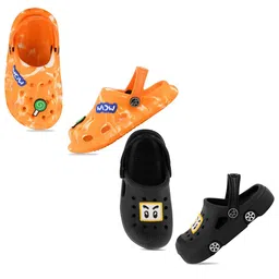 Smartots Kids Pack Of 2 Printed Croslite Clogs-4