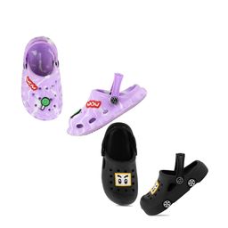 Smartots Kids Pack Of 2 Printed Clogs-6