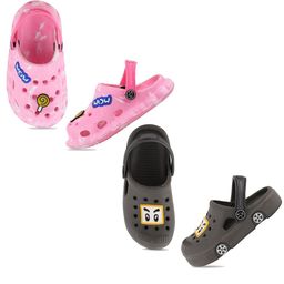 Smartots Kids Pack Of 2 Printed Croslite Clogs-39