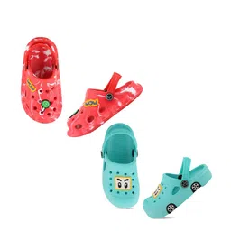 Smartots Kids Pack Of 2 Printed Croslite Clogs-14