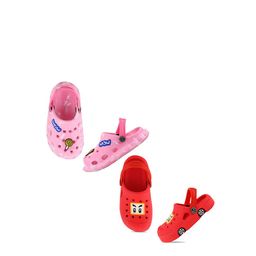 Smartots Kids Pack Of 2 Printed Croslite Clogs-17