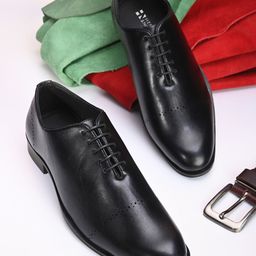 HERE&NOW Men Round-Toe Comfort-Fit Formal Derbys-picture-5