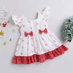 MANY FROCKS & Printed Cotton Dress-image-71
