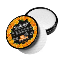 MasKing Set of Nail Polish Remover Pads - 30 Pads & 4 Facial Sheet Mask 25 ml Each-picture-36