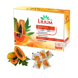 Lilium Papaya Facial Kit For Pigment Clear Treatment - 6g Each-4