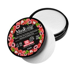 MasKing Pack Of 5 Bamboo Facial Sheet Mask For Oil Control & Nail Polish Remover Wipes-11