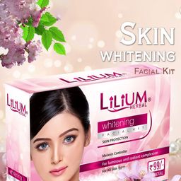 Lilium Diamond & Whitening Facial Kit Nourishes Skin & Radiant Complexion - 60g Each-40