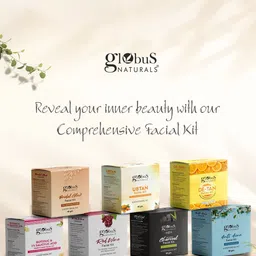 Globus naturals Set of 3 Red Wine 6 Steps Facial Kit for Wrinkle Treatment - 40 g Each image 3