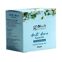 Globus naturals Anti-Acne 6-Step Facial Kit with Turmeric & Neem Oil - 40 g-37