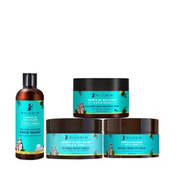 Pilgrim Anti Ageing Overnight Repair Facial Kit for Wrinkles & Fine Lines-50