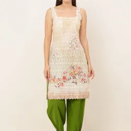 KALINI Women Floral Printed Cotton Straight Kurta-picture-22