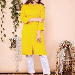 R RANAK CREATION Mandarin Collar Straight Kurta-image-74