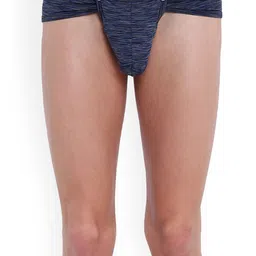 La Intimo Men Abstract Printed Button Glutton Mid-Rise Basic Brief LIBR005-picture-1