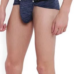 La Intimo Men Abstract Printed Button Glutton Mid-Rise Basic Brief LIBR005 image 5