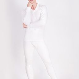 Dollar Ultra Men Off White Solid Cotton Thermal Sets-picture-18