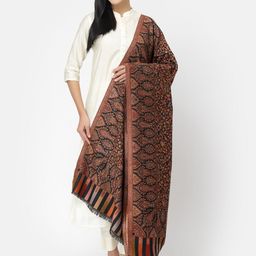 Anekaant Women Floral Woven Design Shawl-picture-36