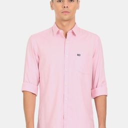Arrow Sport Men Pink Solid Casual Shirt-picture-43