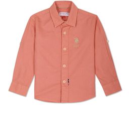 U.S. Polo Assn. Kids Boys Spread Collar Casual Shirt-picture-19