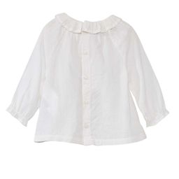 KIABI Girls Frilled Neck Long Sleeves Regular Fit Cotton Casual Shirt-image-77