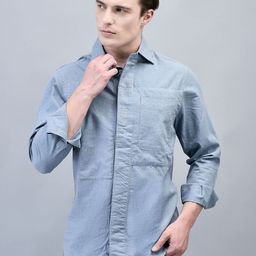 Woodland Men Opaque Casual Shirt-image-58