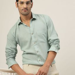 JADEBERRY Men Classic Opaque Casual Shirt-image-42