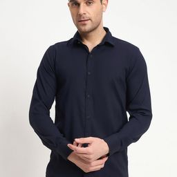 FILO HEVIS Classic Spread Collar Casual Shirt-image-43