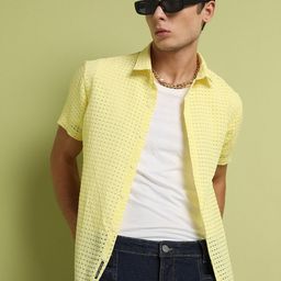 Campus Sutra Classic Checked Casual Shirt-image-22