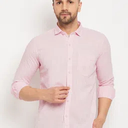 Duke Slim Fit Opaque Cotton Casual Shirt-image-25