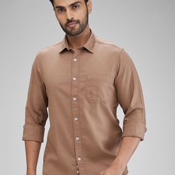 ColorPlus Men Slim Fit Opaque Casual Shirt-image-62