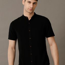 IDENTITI Slim Fit Casual Shirt-image-67