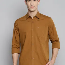 Allen Cooper Spread Collar Slim Fit Casual Shirt-image-68