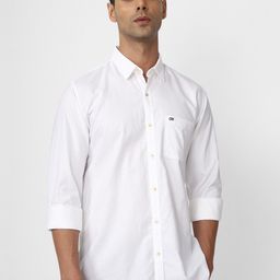 Peter England Casuals Slim Fit Pure Cotton Casual Shirt-picture-11