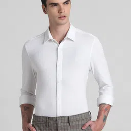 Jack & Jones Spread Collar Slim Fit Cotton Casual Shirt-picture-43