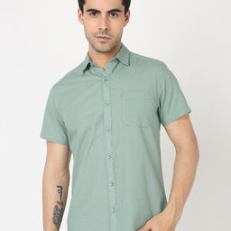 R&B Spread Collar Cotton Casual Shirt-picture-1