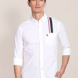 U.S. Polo Assn. Denim Co. Cotton Twill Slim Fit Shirt-image-87