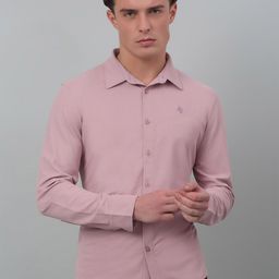 Cantabil Spread Collar Comfort Cotton Casual Shirt-image-86