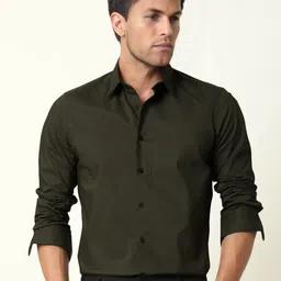 MISCHIEF MONKEY Classic Tailored Fit Cotton Casual Shirt-image-22