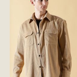 Thomas Scott Premium Corduroy Oversized Pure Cotton Shackets-image-59